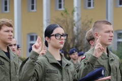 Ślubowanie klas pierwszych wojskowych oraz mundurowych